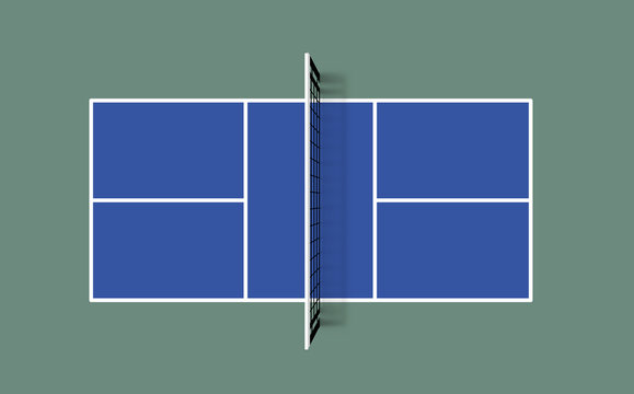Pickleball court